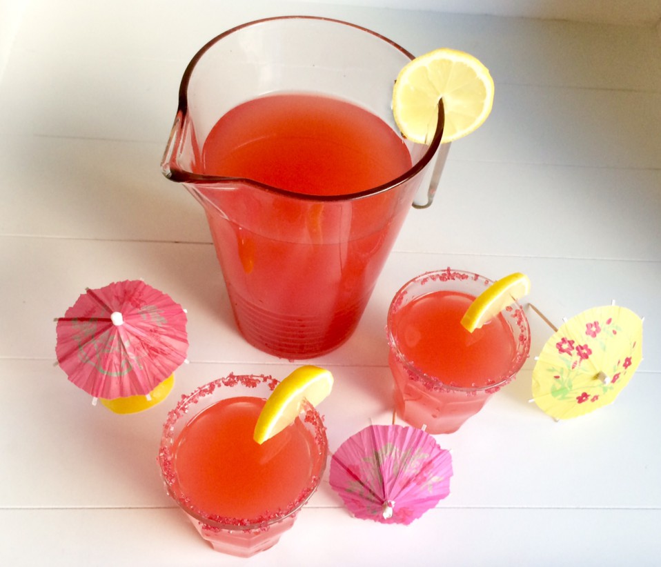 roze meisjes mocktail
