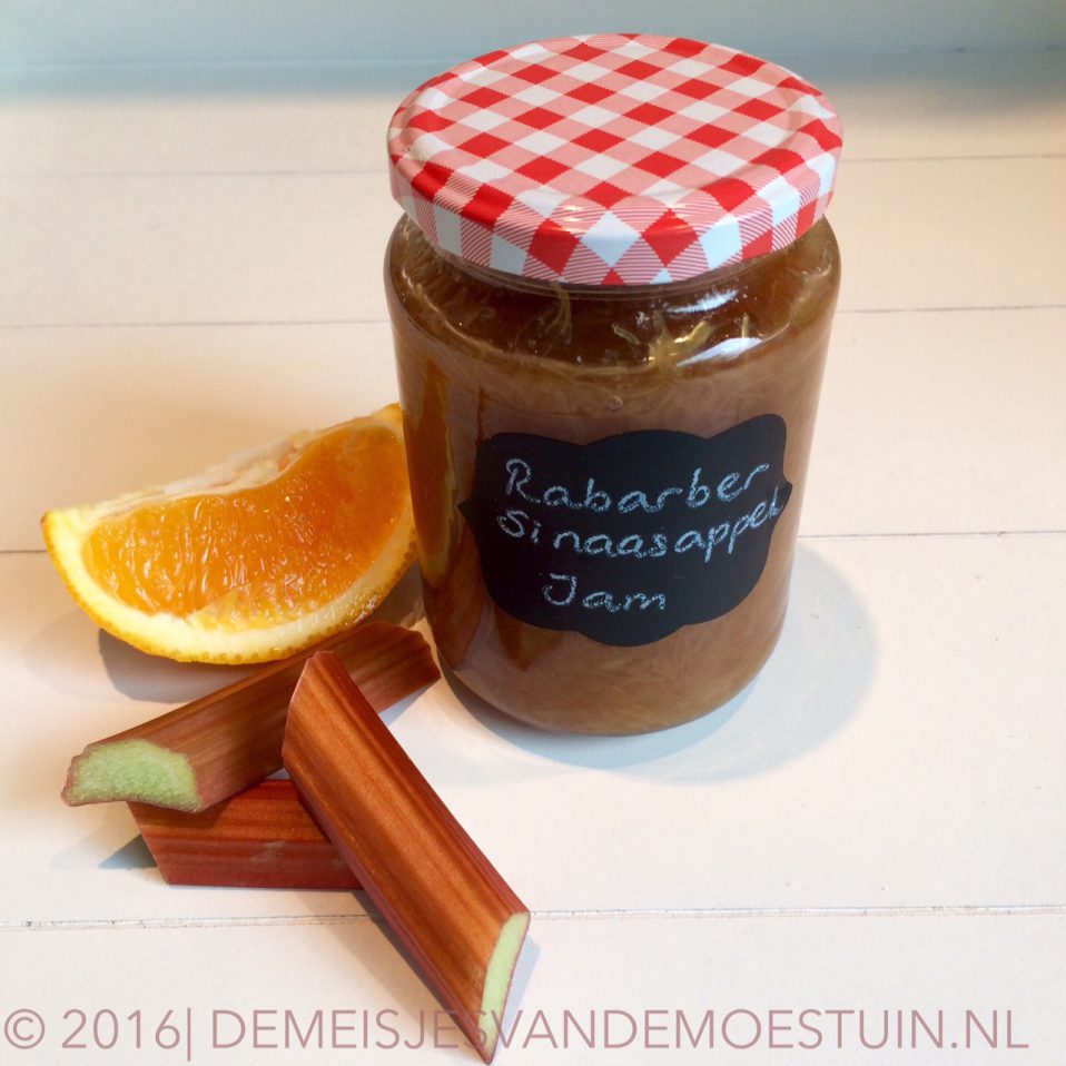 rabarber-sinaasappel jam