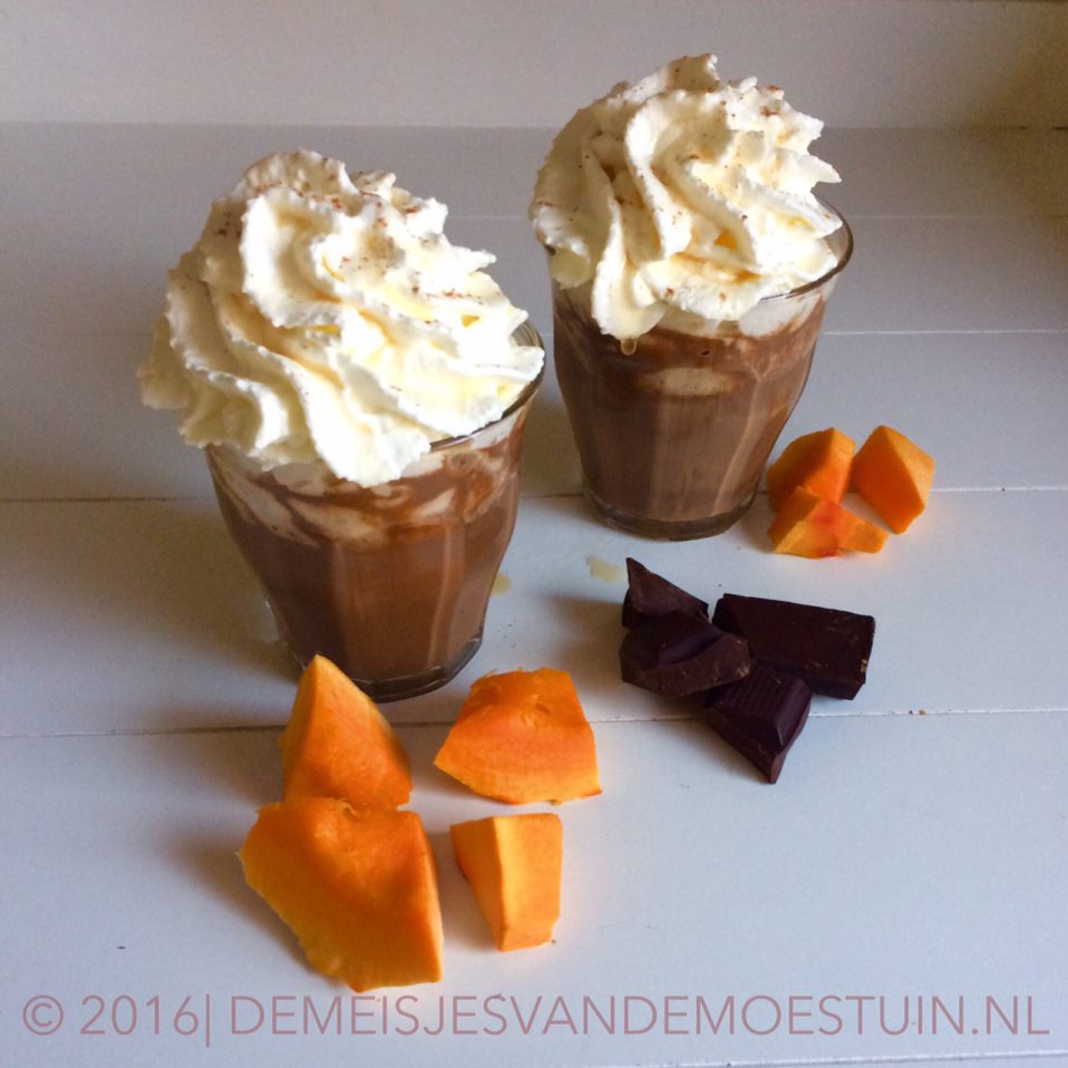 pumpkin spiced chocolademelk