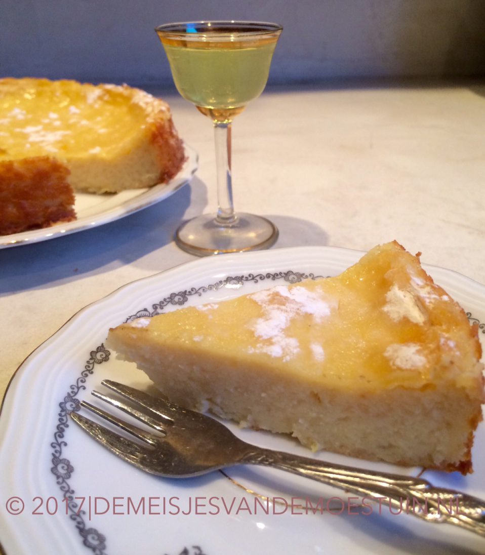 Ricotta taart met limoncello