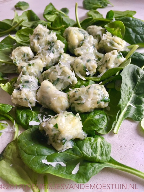 gnocchi met spinazie en ricotta