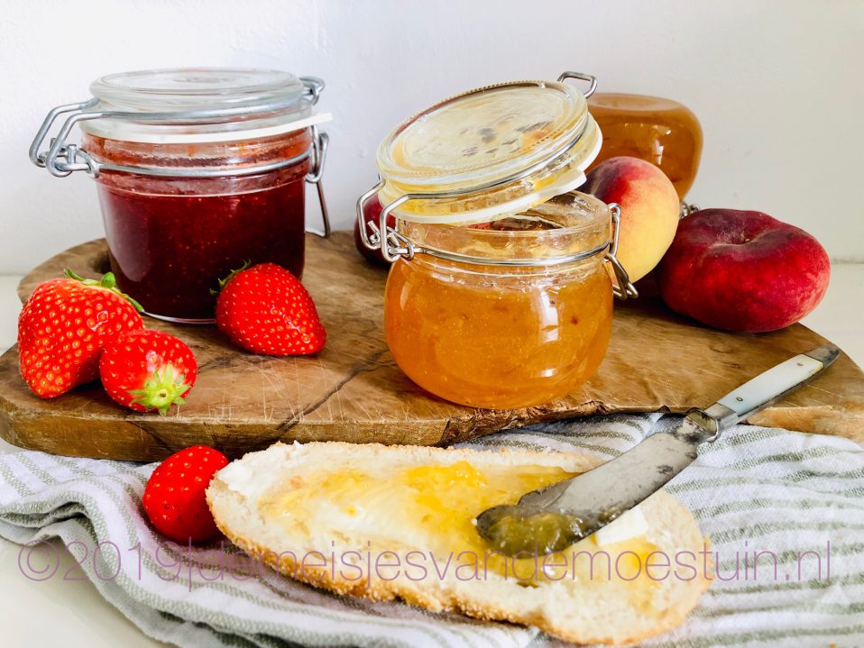 luie jam van zomerfruit